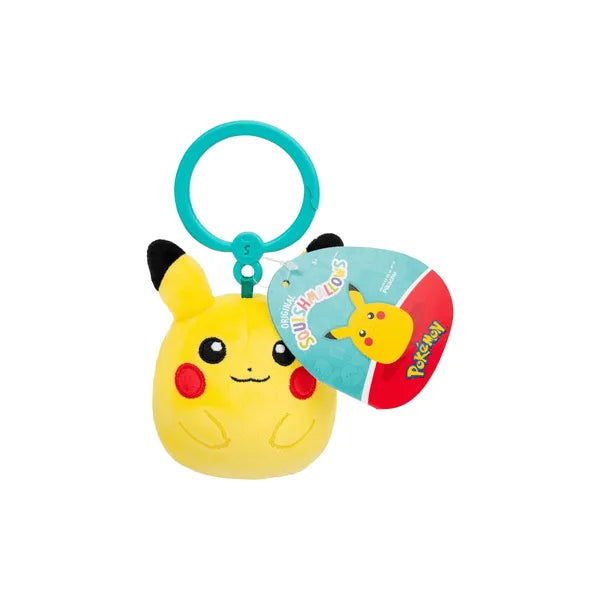 Squishmallows × Pokémon 3.5-Inch Clip-On Plush