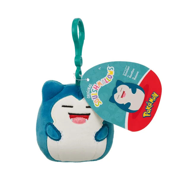 Squishmallows × Pokémon 3.5-Inch Clip-On Plush
