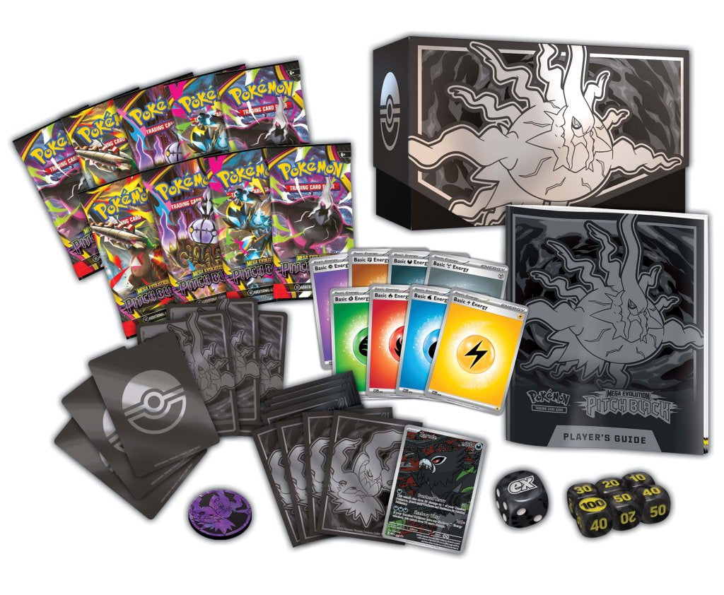 Pokemon TCG Mega Evolution Pitch Black Elite Trainer Box
