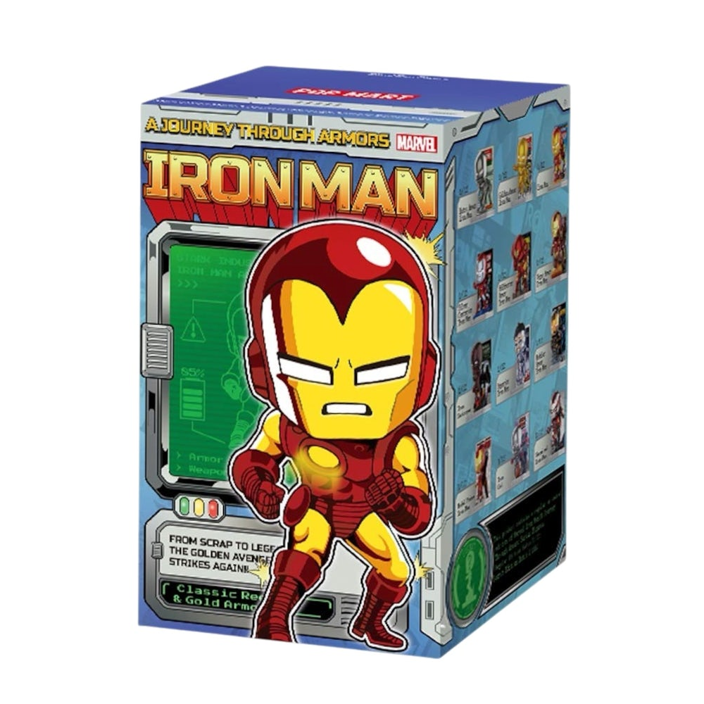 Pop Mart Marvel Iron Man: A Journey Through Armors Series Blind Box