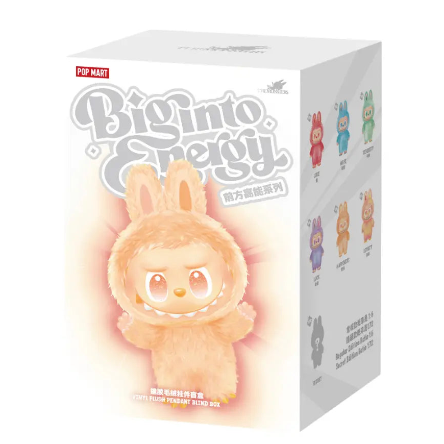 Pop Mart The Monsters Big into Energy Vinyl Plush Pendant Blind Box