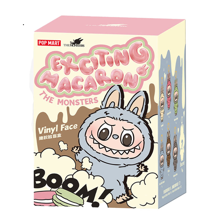 Pop Mart The Monsters Exciting Macaron Vinyl Plush Blind Box