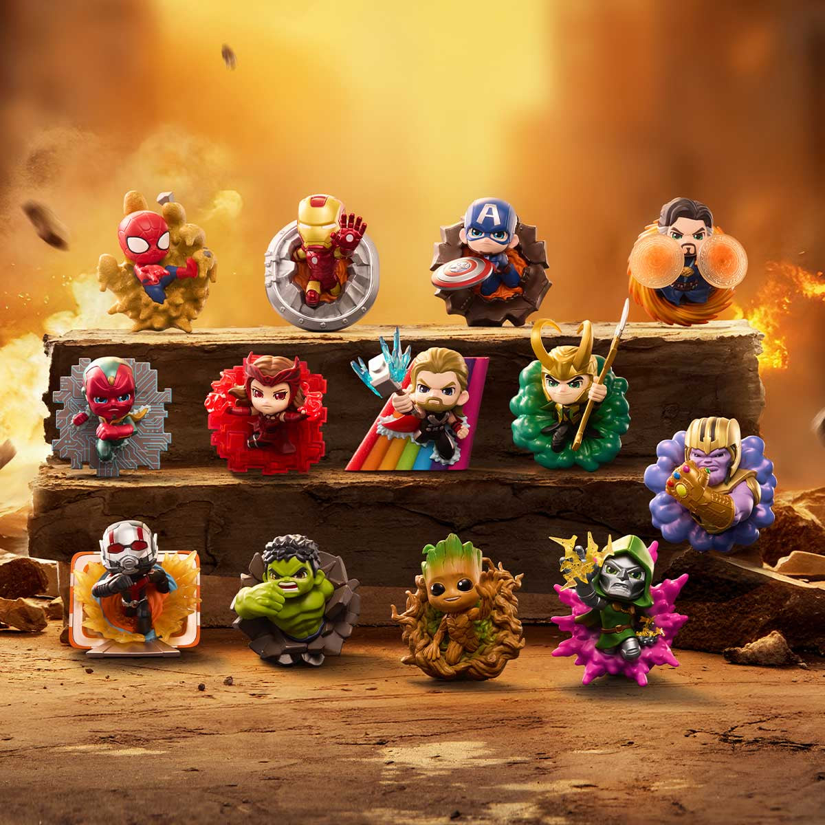 Pop Mart Marvel Across the Infinite Series Blind Box