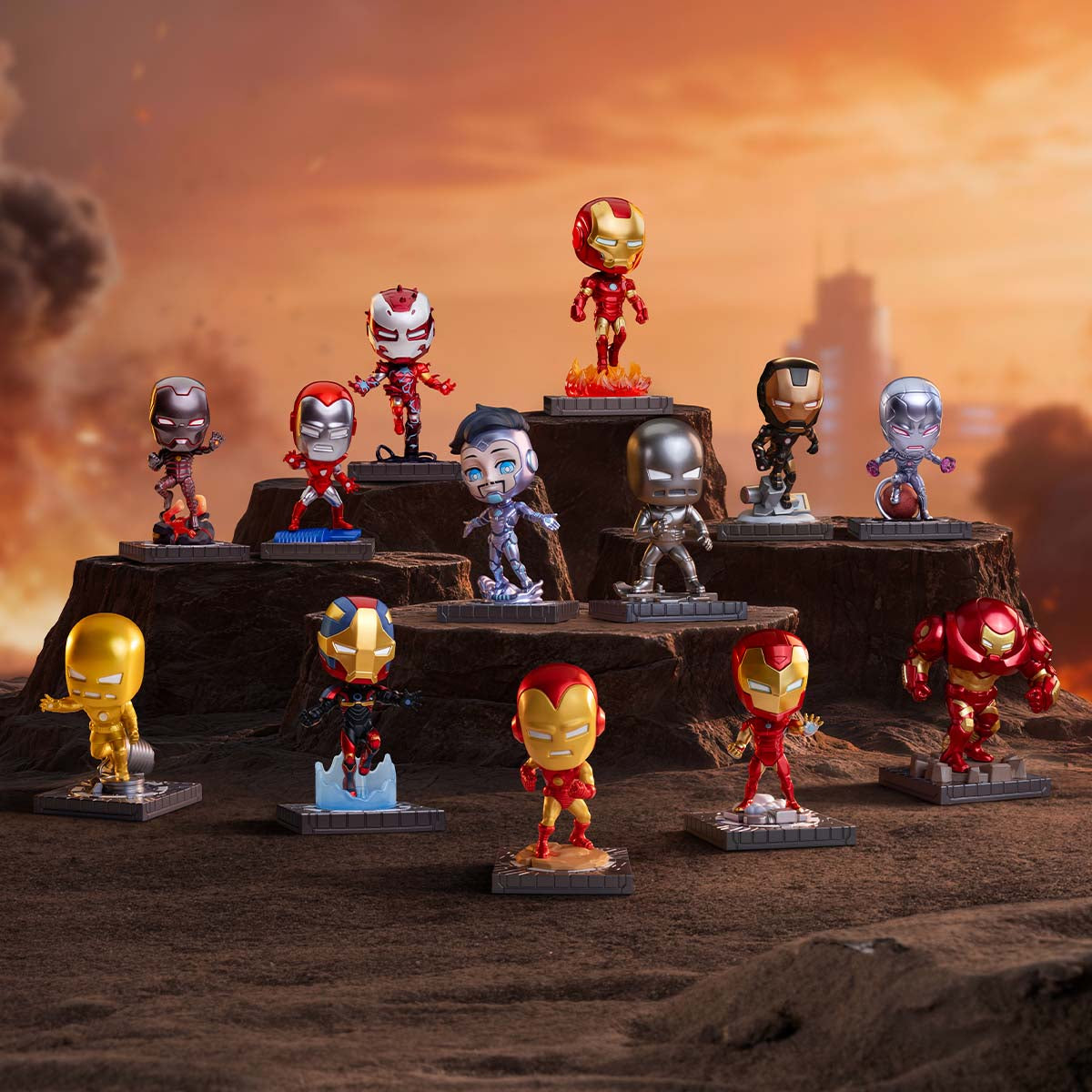 Pop Mart Marvel Iron Man: A Journey Through Armors Series Blind Box