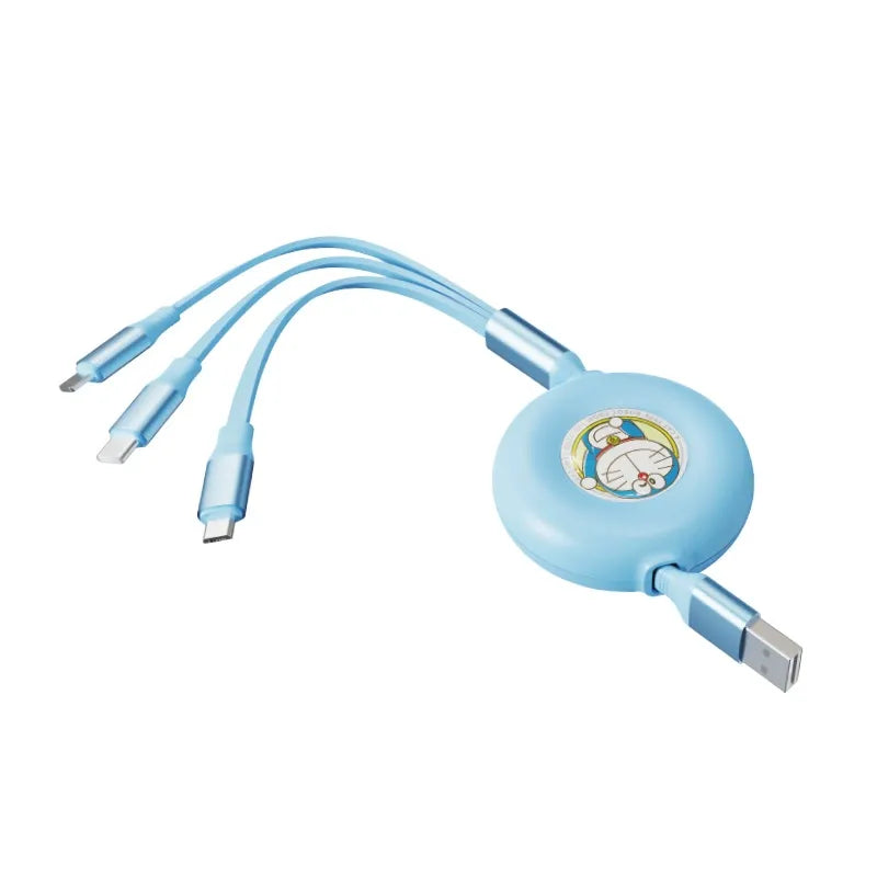 ROCK G16 3-in-1 Retractable Charging & Data Cable