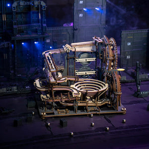 ROKR Marble Night City 3D Wooden Puzzle, Scale Model Kits