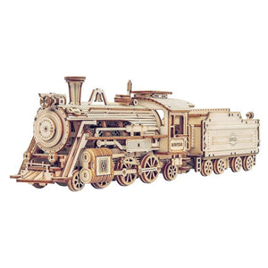 ROKR Prime Steam Express 3D Wooden Puzzle, Scale Model Kits