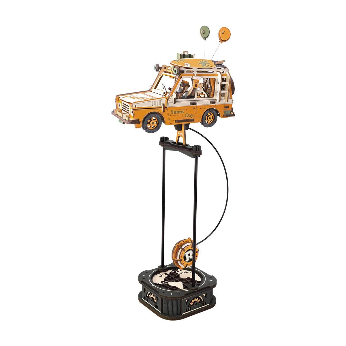 ROKR Road Tripper Scale Model 3D Puzzle DIY Kit