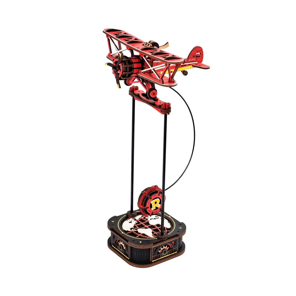 ROKR Sky Captain Scale Model 3D Puzzle DIY Kit