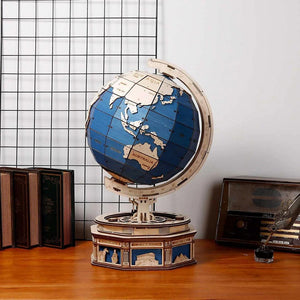 ROKR The Globe Model 3D Wooden Puzzle - ST002, Scale Model Kits