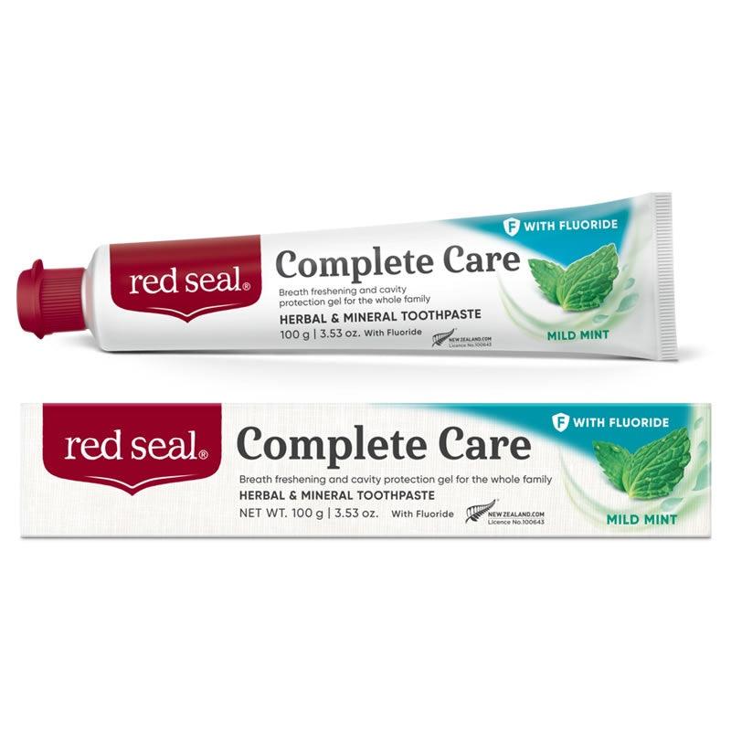 Red Seal Complete Care Mild Mint Toothpaste 100g - With Fluoride, General