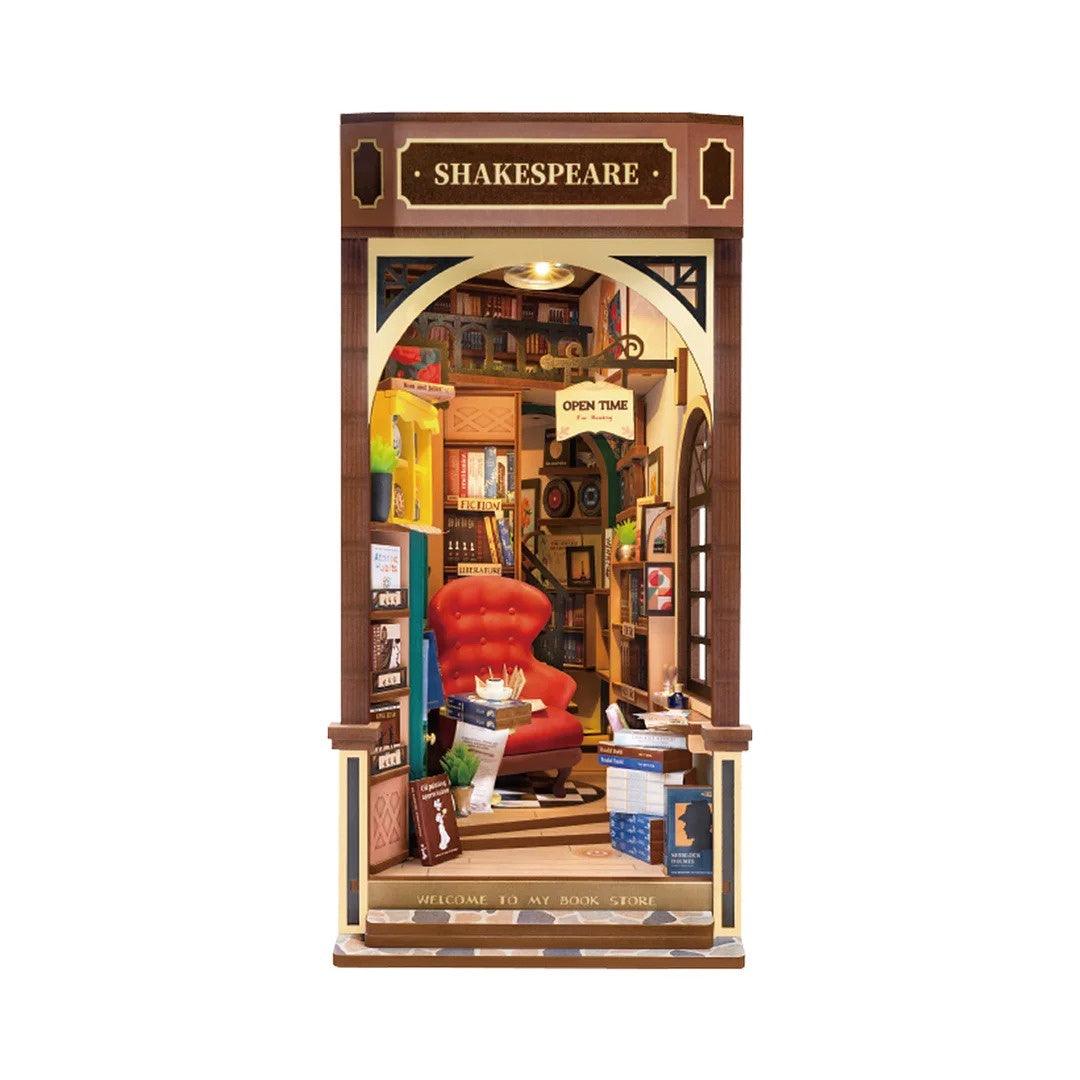 Rolife Bookstore DIY Book Nook Shelf Insert Kit - TGB07, Scale Model Kits