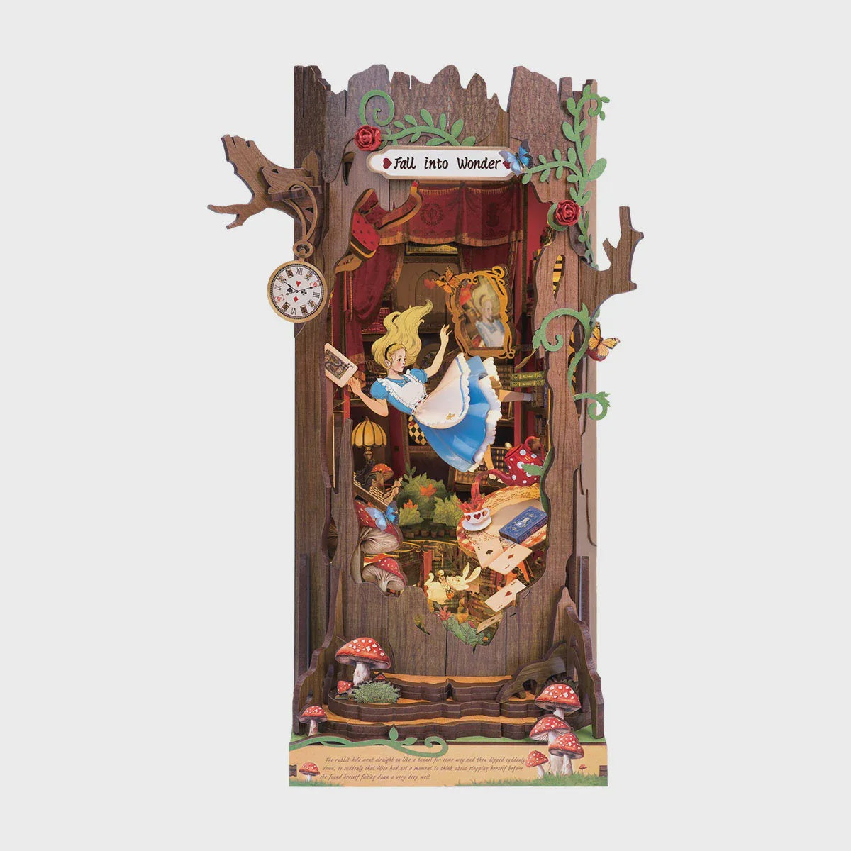 Rolife Fall into Wonder DIY Book Nook Kit - TGB12
