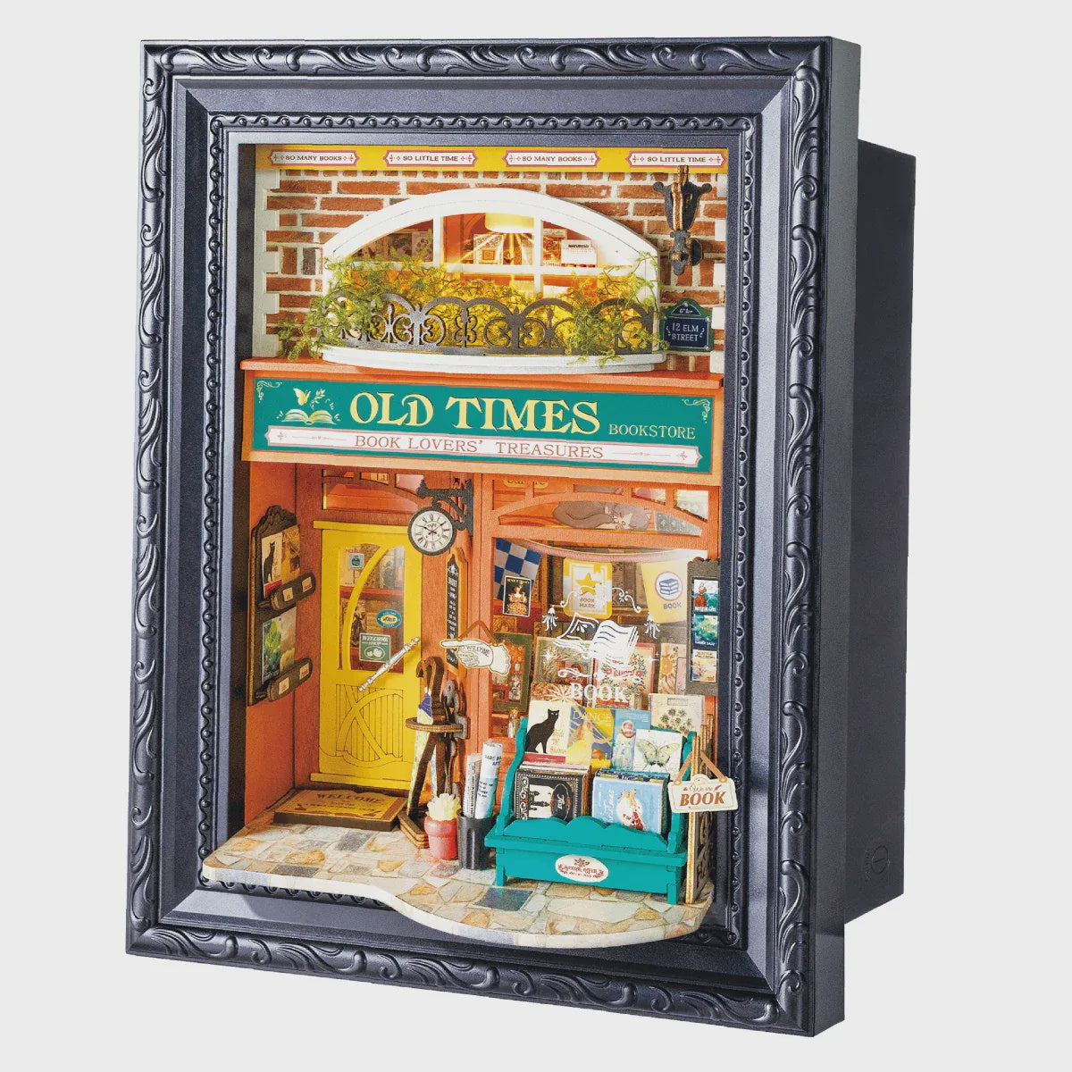 Rolife Old Times Bookstore DIY Story Frame Kit - DP004
