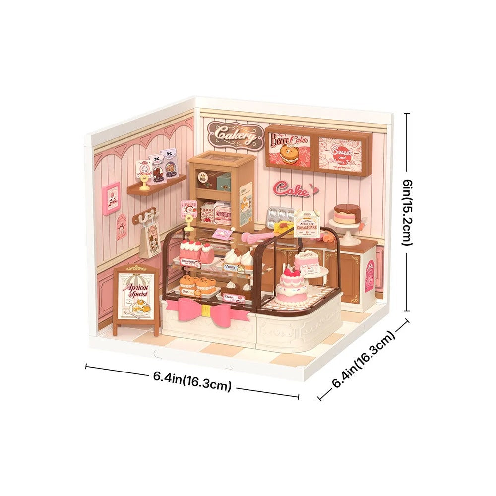 Rolife Tasty Cake Shop DIY Miniature House Kit