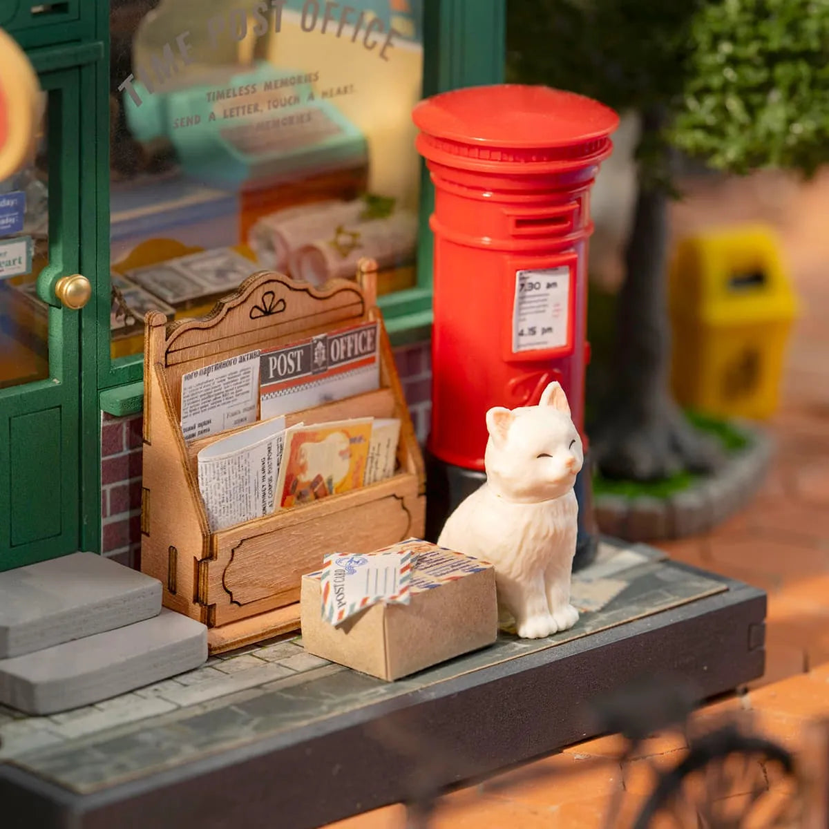 Rolife Century Post Office DIY Miniature House Kit - DS037