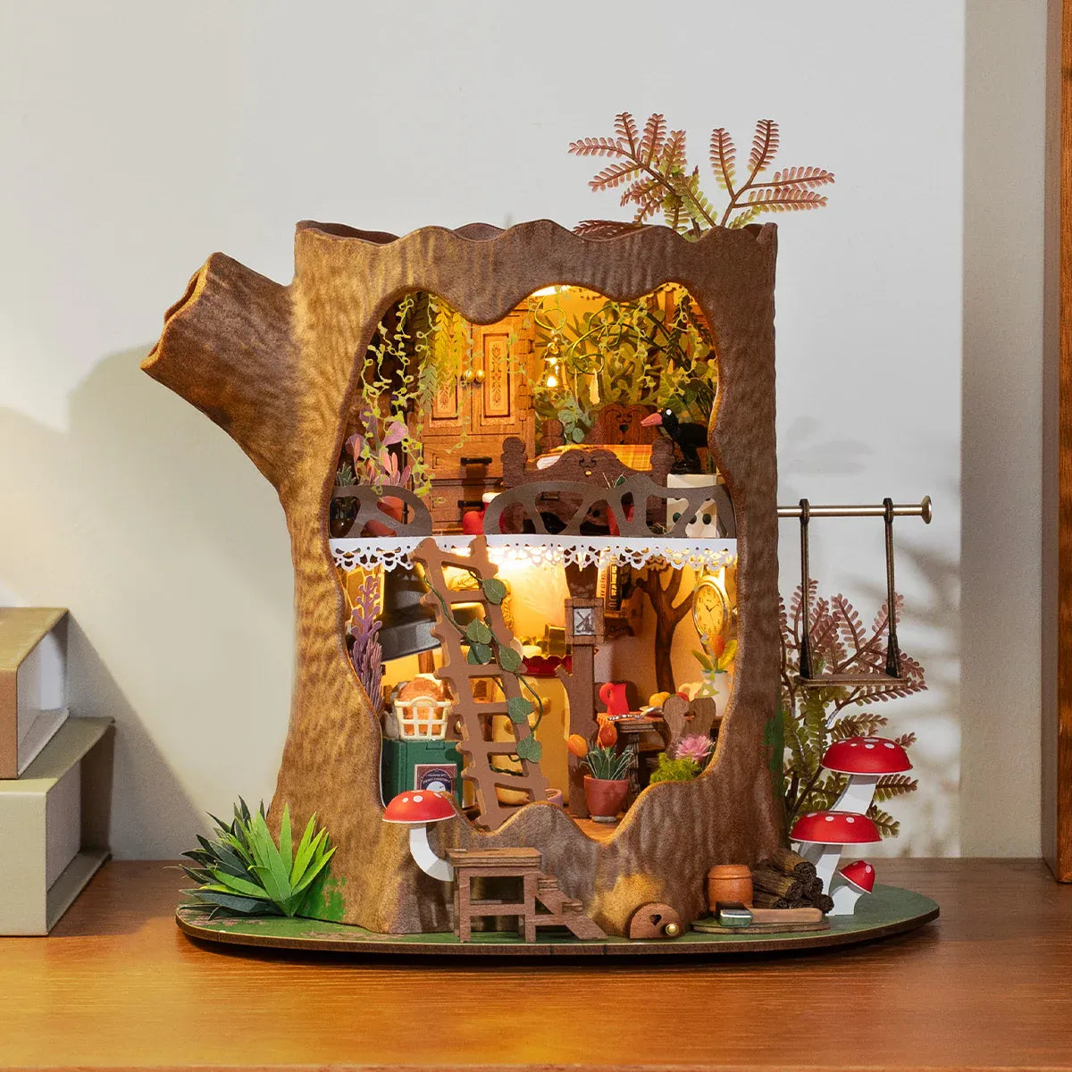 Rolife Fairytale Tree House DIY Miniature House Kit - DG179