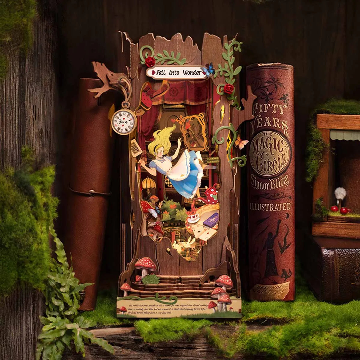 Rolife Fall into Wonder DIY Book Nook Kit - TGB12