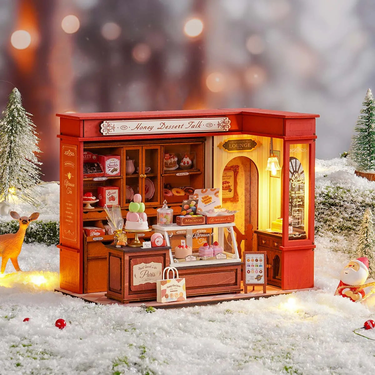 Rolife Honey Dessert Talk DIY Miniature House Kit - DG168