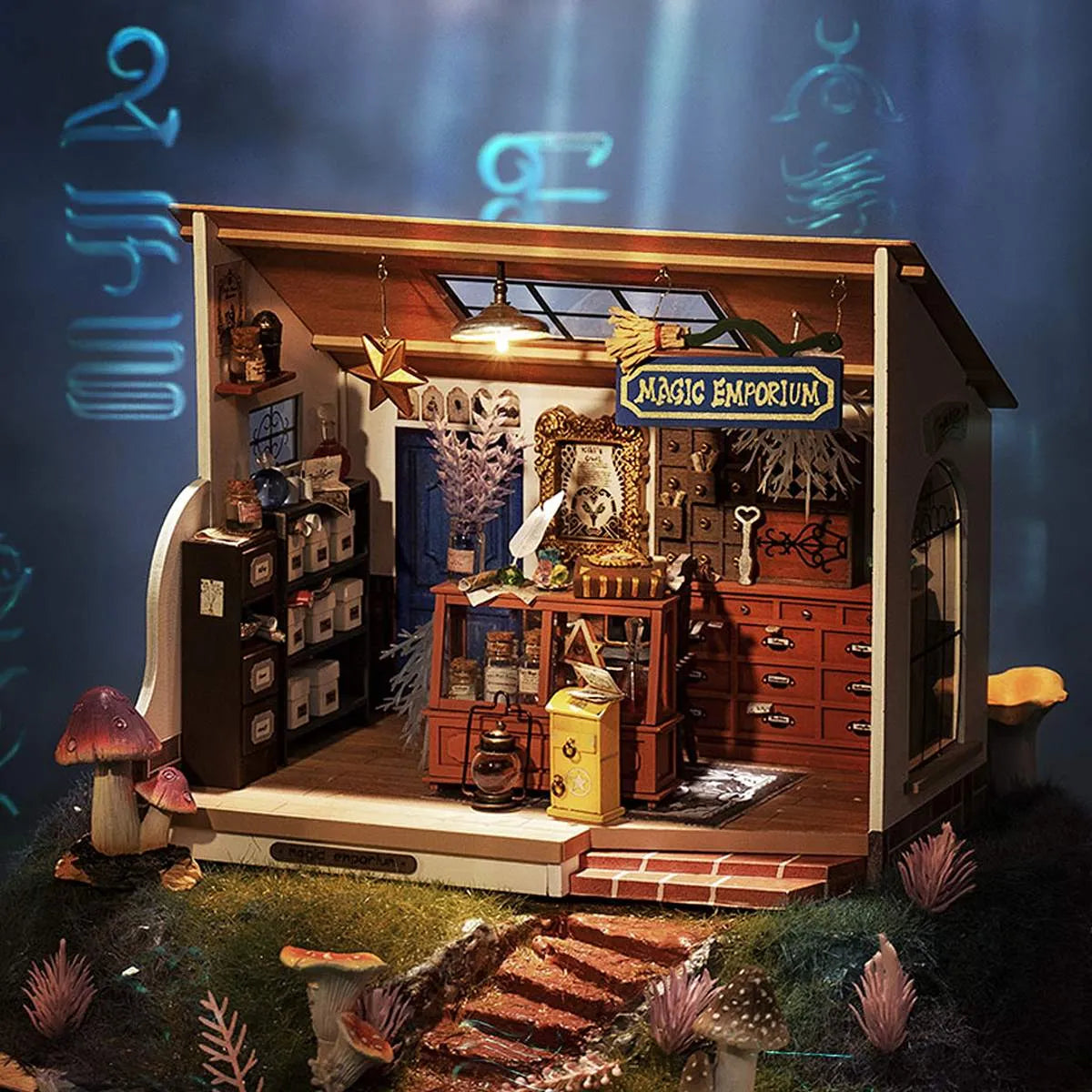 Rolife Kiki’s Magic Emporium DIY Miniature House Kit - DG155