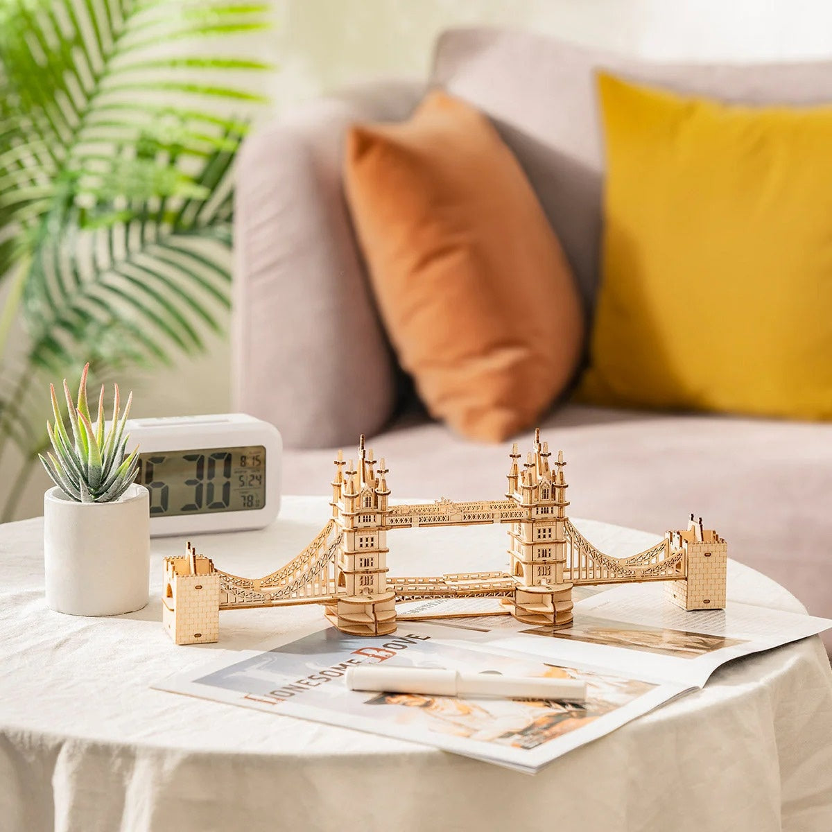Rolife Tower Bridge 3D Wooden Puzzle