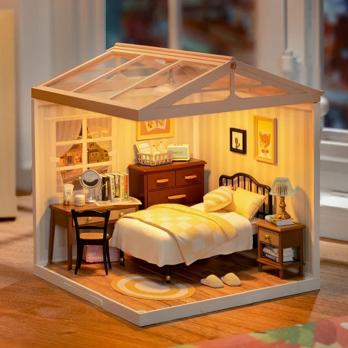 Rolife Sweet Dream Bedroom DIY Miniature House Kit
