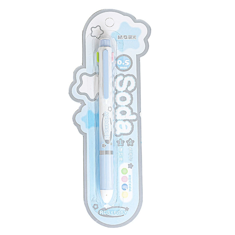 RosyPosy × M&G Lucidity 4-Colour 0.5mm Retractable Pen