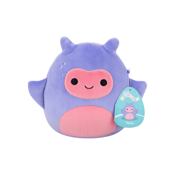 Squishmallows 5" S28 Toria - Purple Sea Angel with Pink Belly and Face Plush