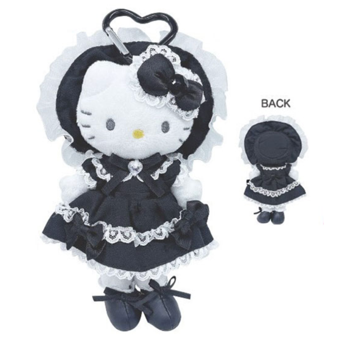 Sanrio Hello Kitty Lolita Style Up Plush Mascot Charm