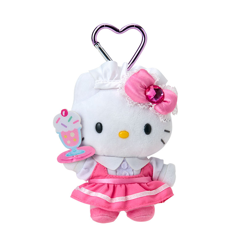 Sanrio Hello Kitty Lovely Frill Maid Plush Mascot Charm