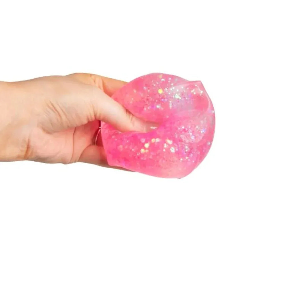 Scrunchems Glitter Sugar Cube Squishy