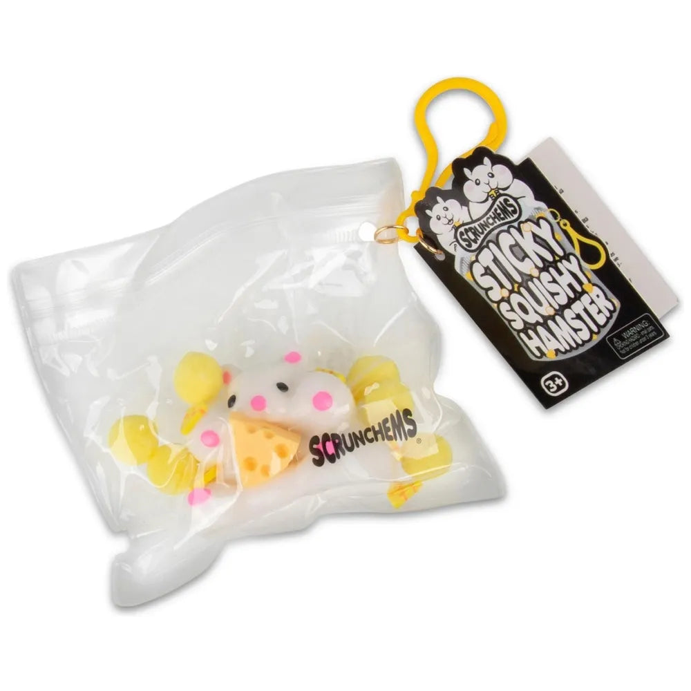 Scrunchems Sticky Squishy Hamster 5cm