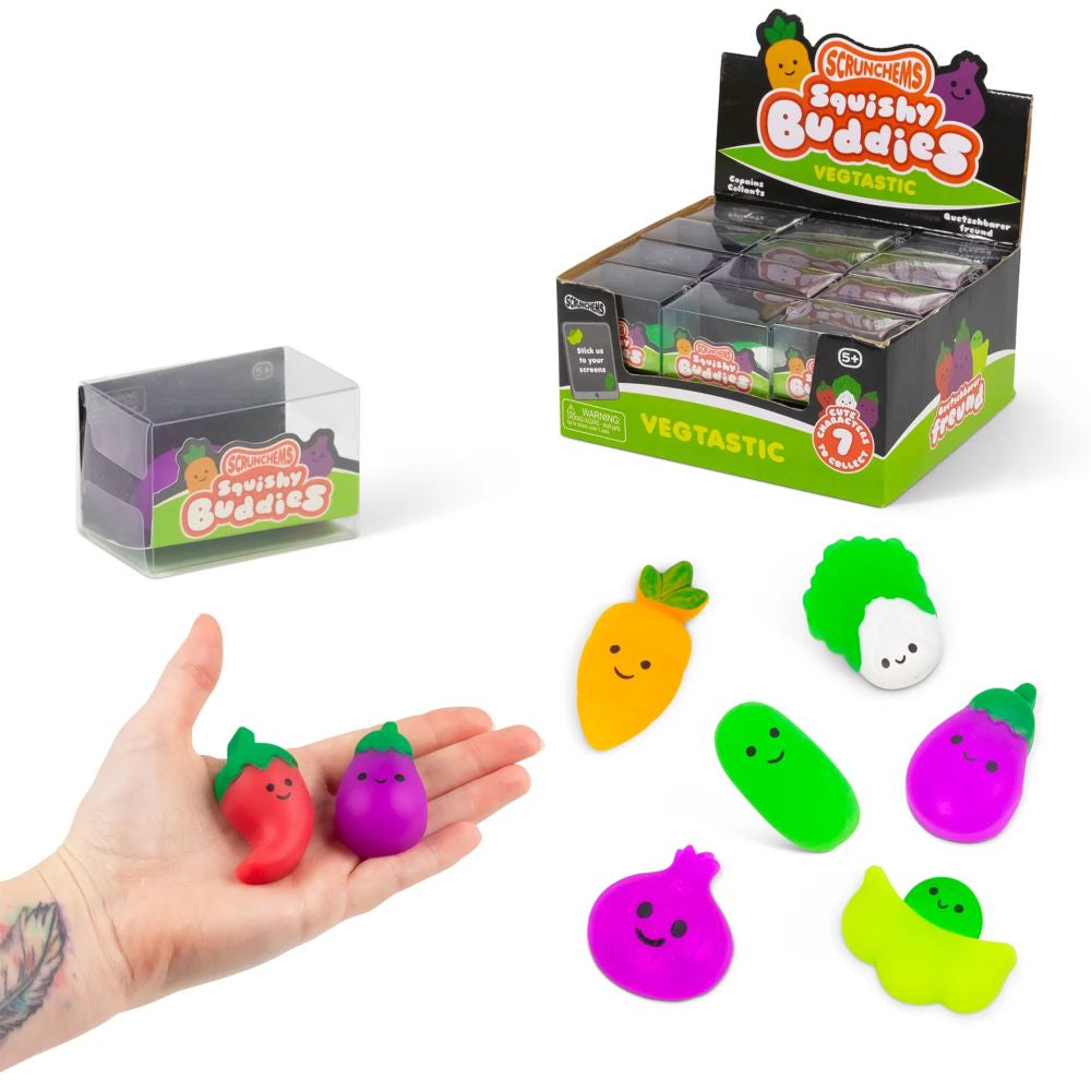 Scrunchems Squishy Buddies Vegtastic Veggies