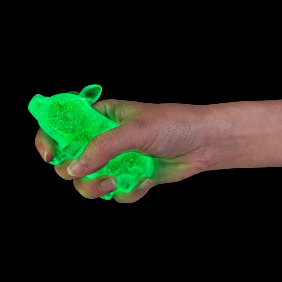 Smoosho's Super Squeeze Glow in the Dark Pig