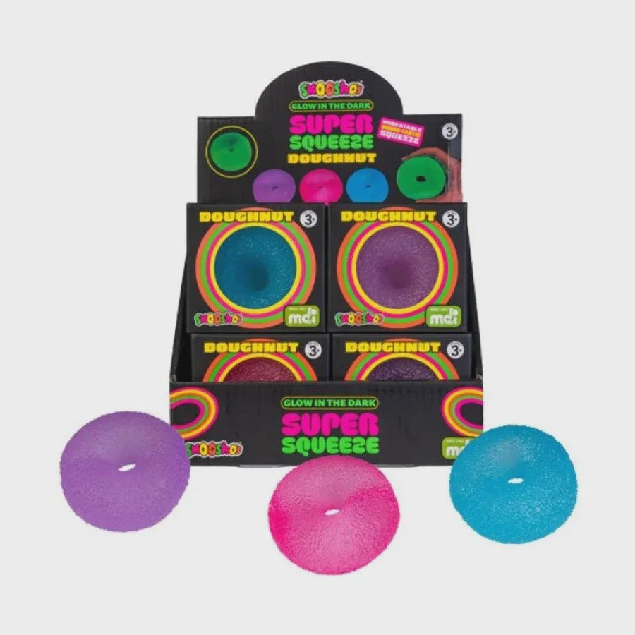 Smoosho's Super Squeeze Glow in the Dark Doughnut