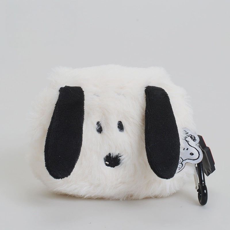 Snoopy Plush Mini Pouch with Clip
