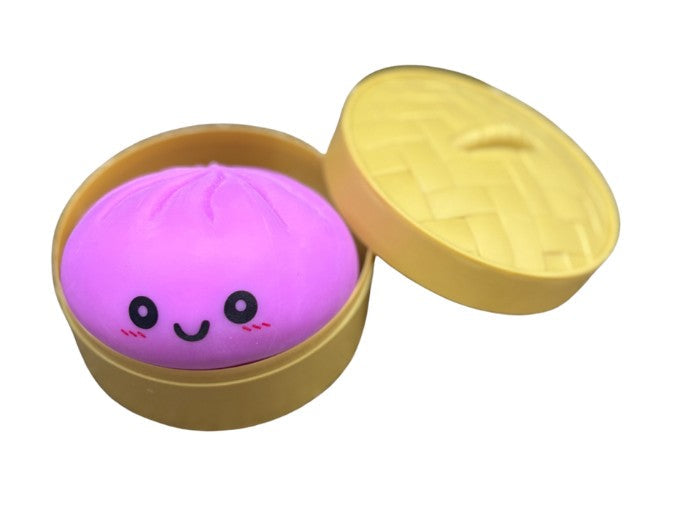 Solid Colour Dumpling Squishy Toy Blind Box