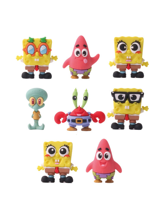 SpongeBob SquarePants Buddies Mystery Capsules 3D Figurines