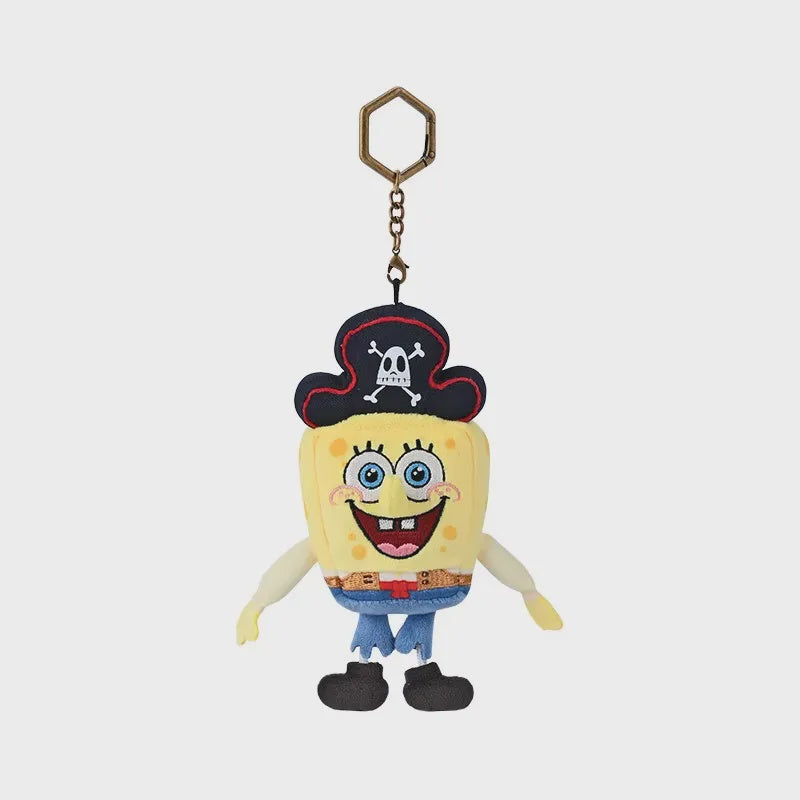SpongeBob SquarePants Pirate Costume SpongeBob Plush Keychain 16.5cm