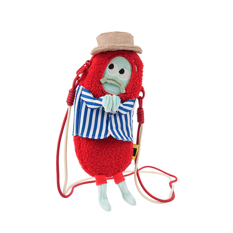 SpongeBob SquarePants Bikini Bottom ResidentFull-Body Plush Crossbody Bag