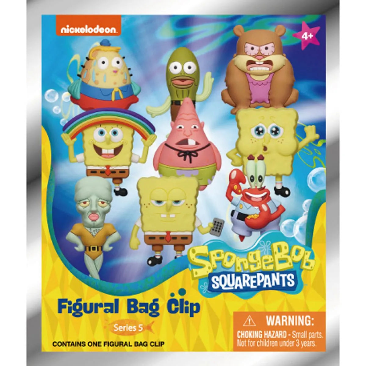 Spongebob - 3D Foam Keychains Blind Bag - Series 5