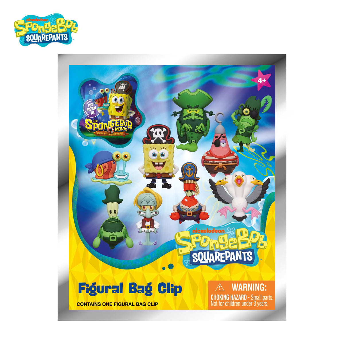 SpongeBob Movie (2025) - 3D Foam Keychains Blind Bag