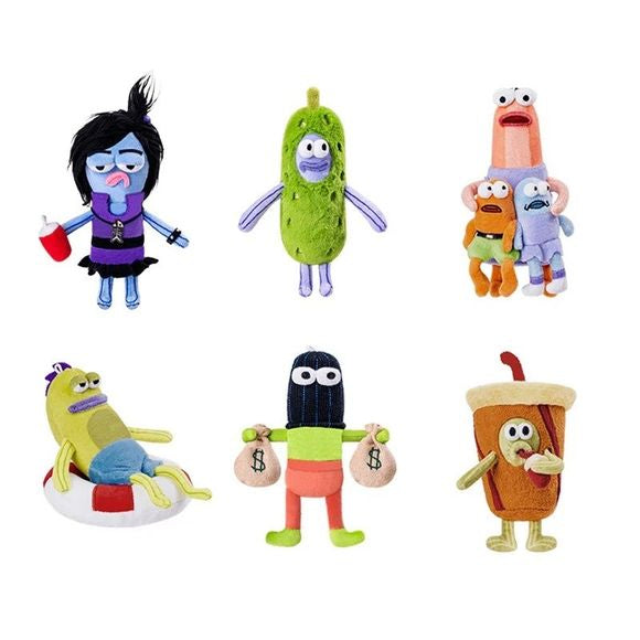 SpongeBob SquarePants Bikini Bottom Residents Series Pendant Plush Blind Box