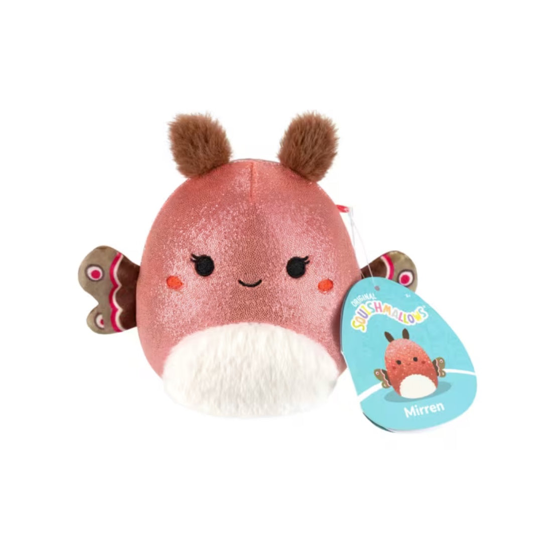 Squishmallows 5" S32 Mirren - Glittered Red Moth Plush