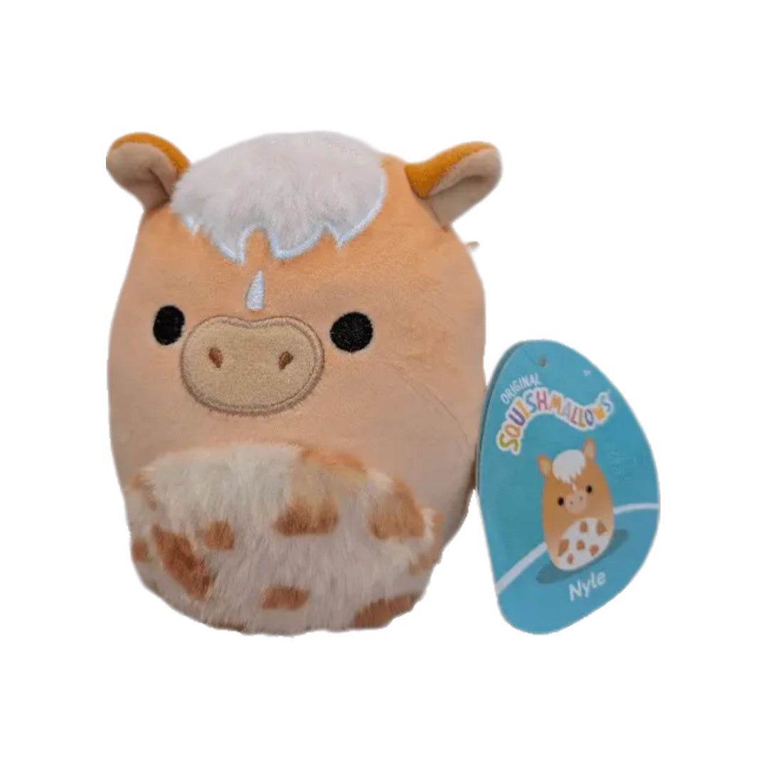 Squishmallows 5" S32 Nyle – Tan Horse with Brown Spotted Belly Plus