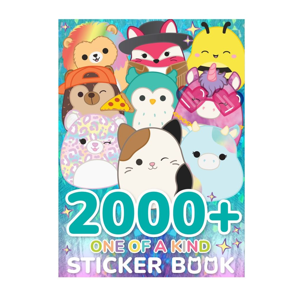 Squishmallows Sticker Book 2000+