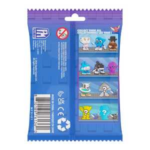 Steal A Brainrot Mystery Mini Figure Blind Bag featuring various collectible mini figures from Roblox.