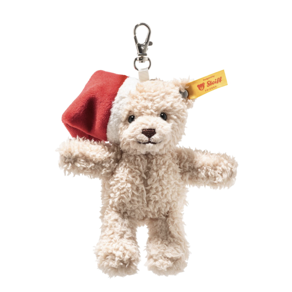 Steiff Christmas Ben Teddy Bear Key Ring Pendant, OCARE NZ