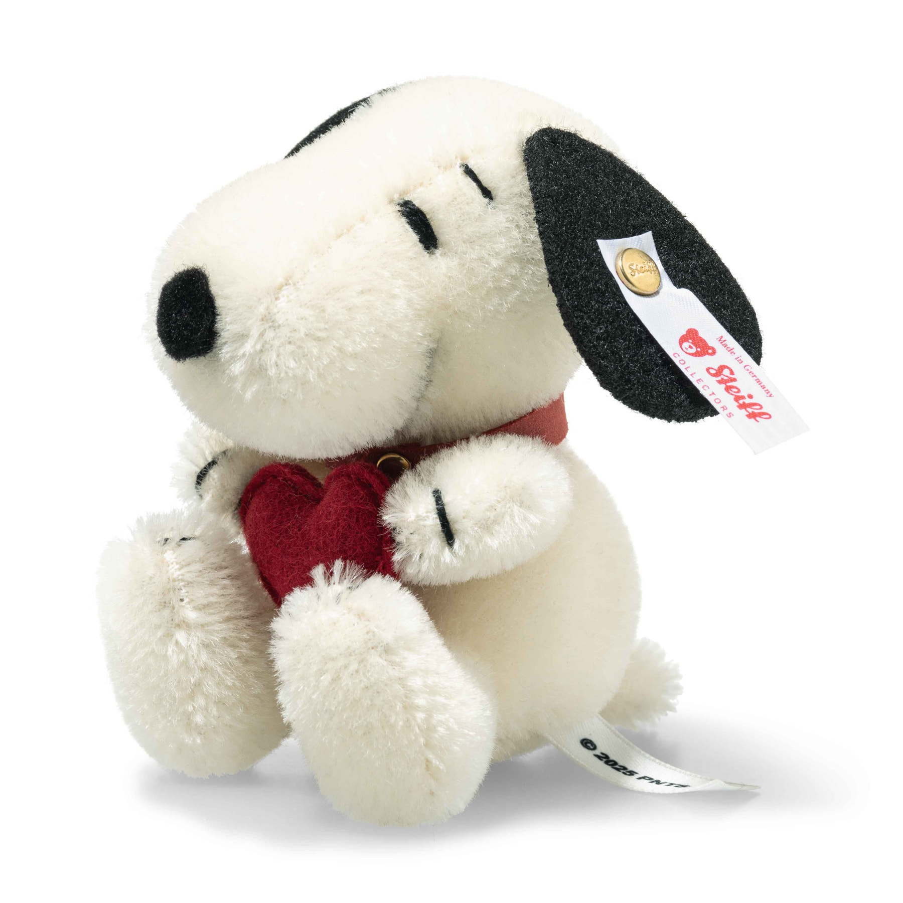 Steiff Limited Edition Snoopy Miniature with Heart