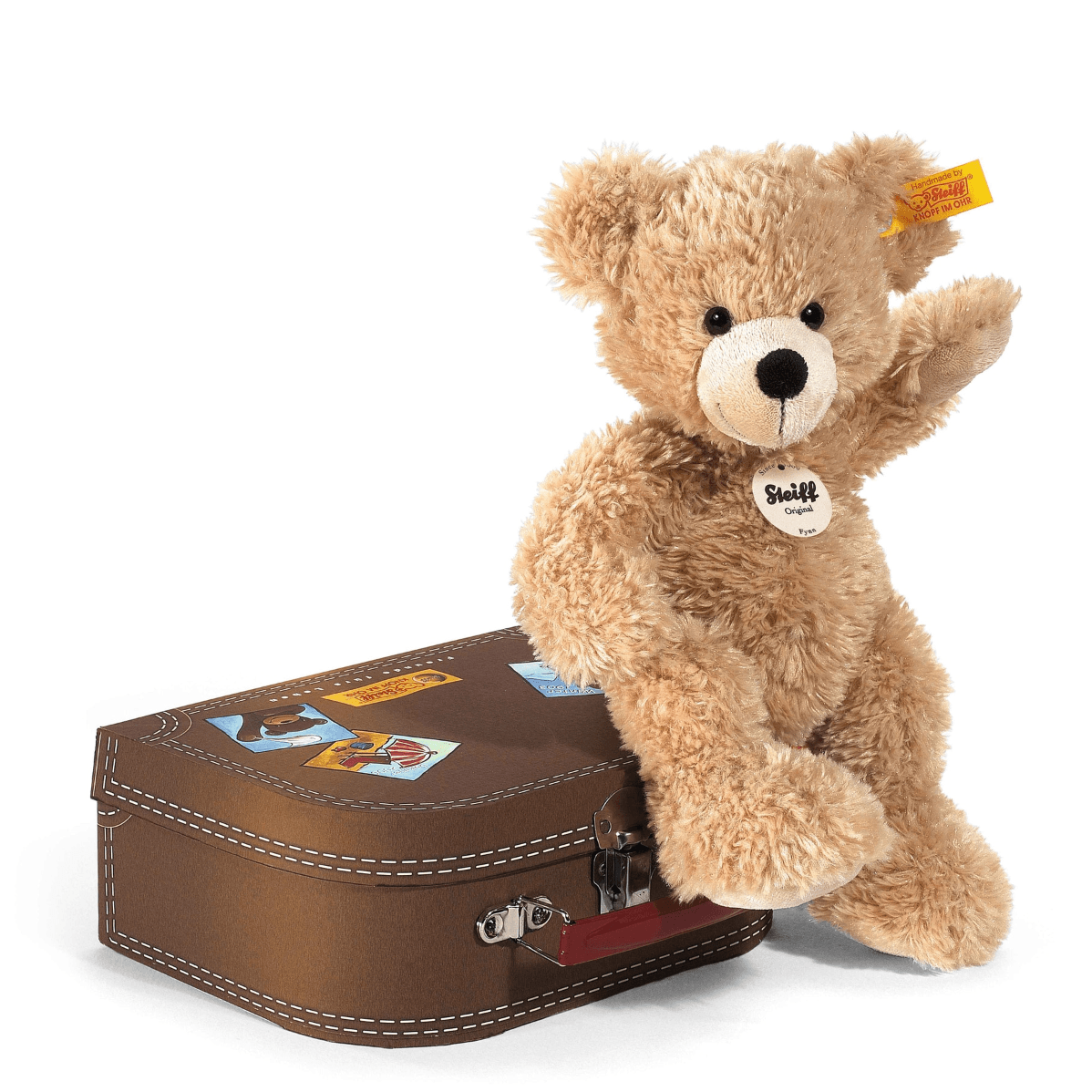 Steiff Teddy Bear & Suitcase, Plush Toys